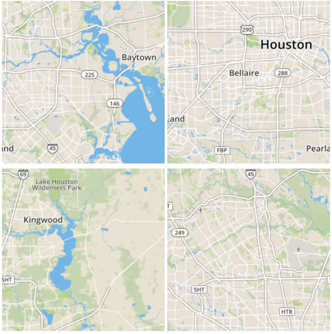 Mapa de accidentes de Houston 