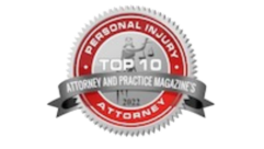 Attorney and Practice Magazine's Top 10 Personal Injury Attorney 2022