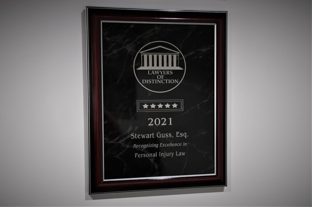 2021 Lawyers of  Distinction Award