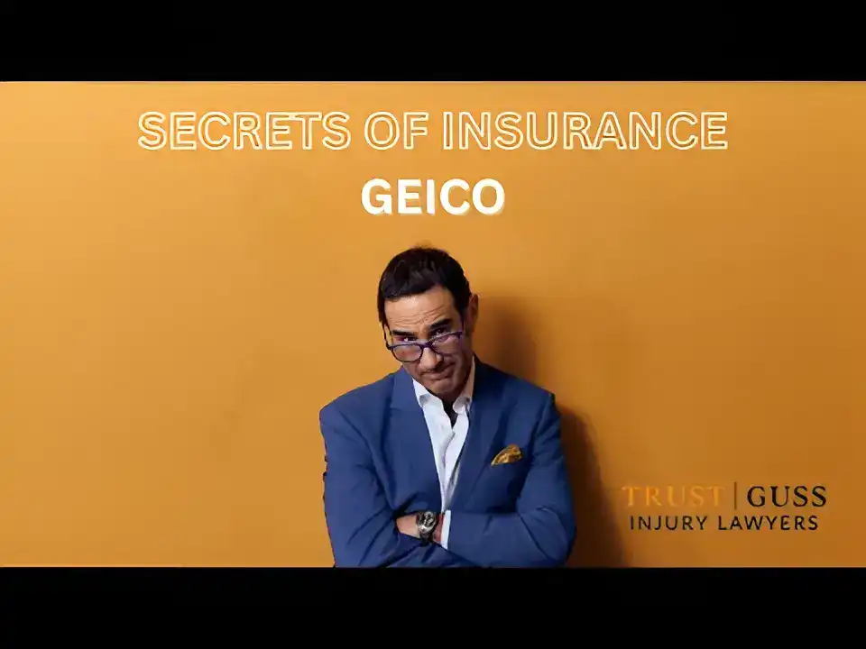 Trust Guss Injury Lawyers video thumbnail Secrets of Insurance GEICO