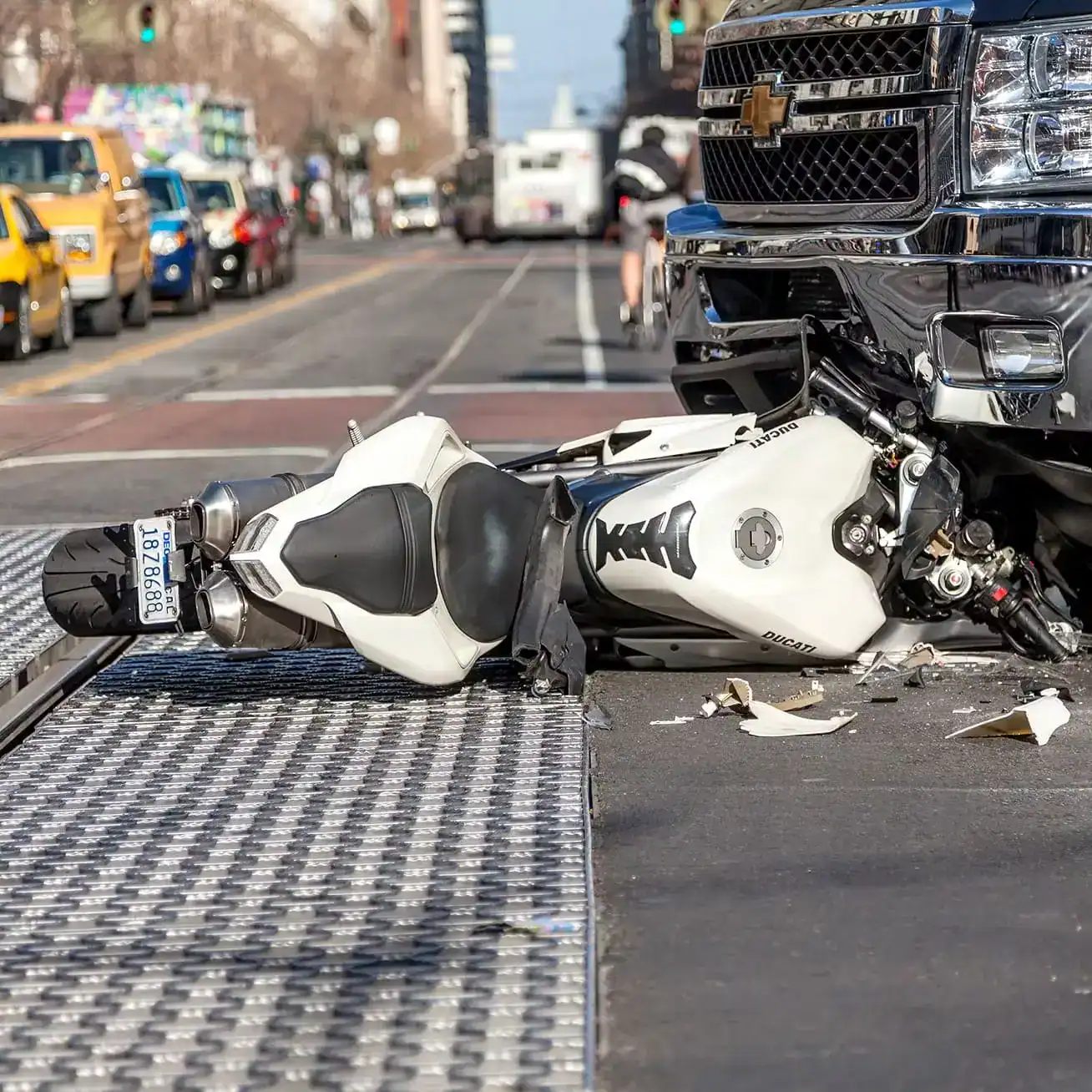 Different types of motorcycle accidents explained by a personal injury lawyer.