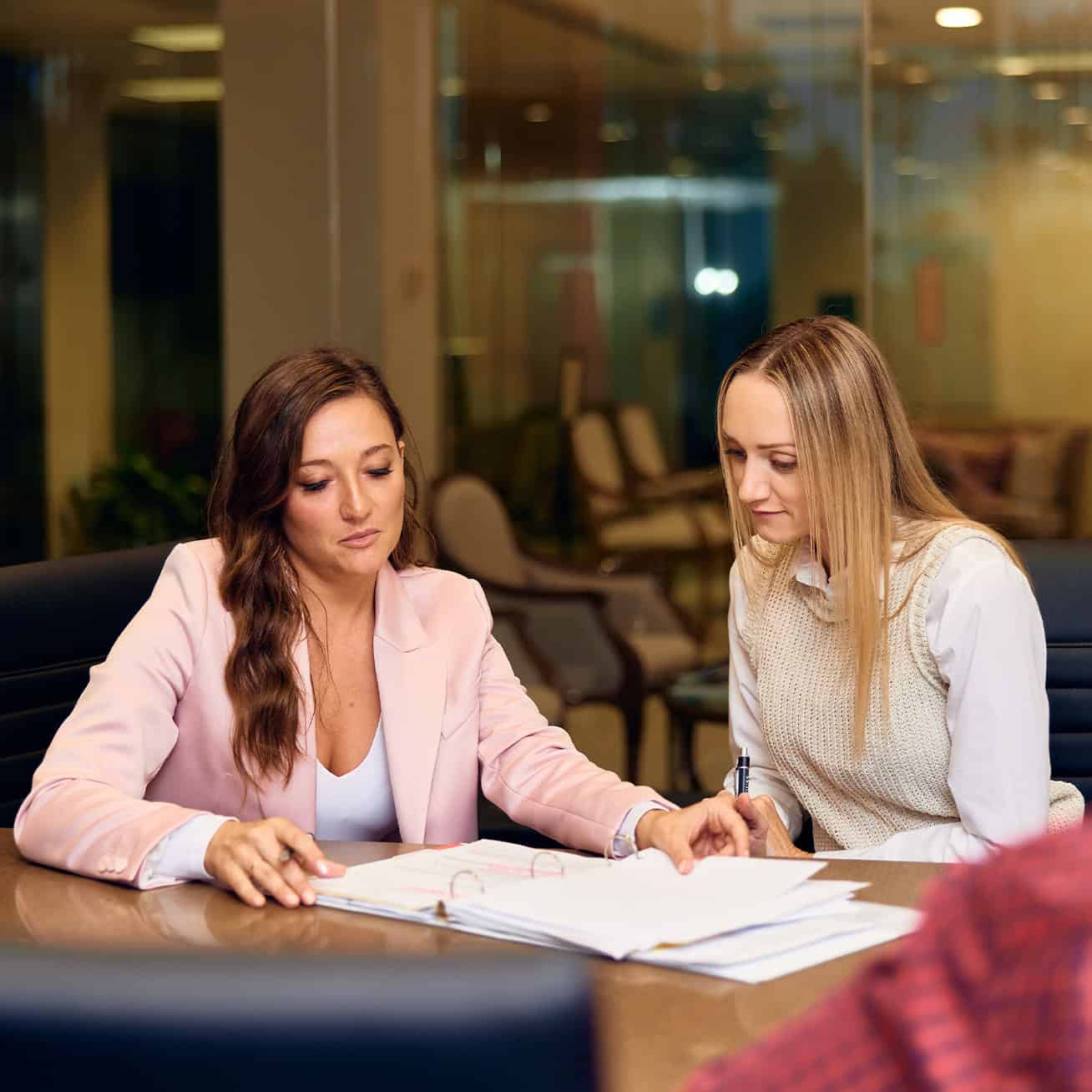 Injury Lawyer Consultation Client Meeting Houston